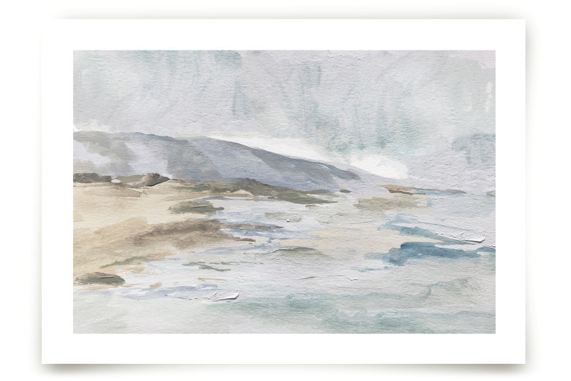 Gray Surf Fine Art Prints by Abbey Holden Minted