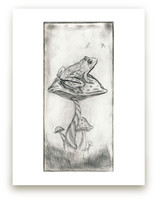 Toad on Mushroom Monopr... by Marta Berk