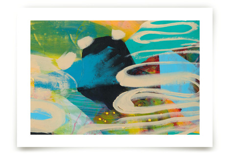 Profound Blue and Green Series 2 Fine Art Prints