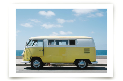 Yellow Van Fine Art Prints
