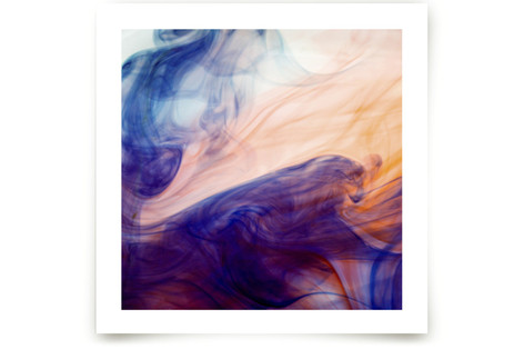 Blue into Orange Fine Art Prints