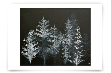 Black Trees Fine Art Prints