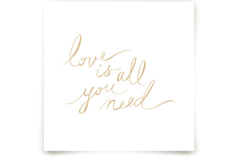 Love Lyrics Fine Art Prints