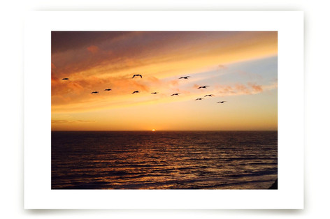 Half Moon Sunset Fine Art Prints