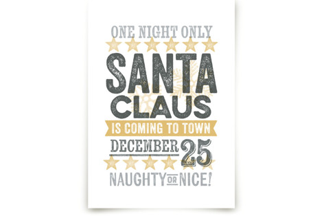 Santa Claus is Coming to Town Fine Art Prints