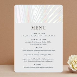 Pristine Gloss-Press® Menus