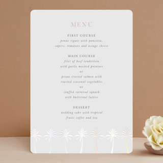 Sunset by the Sea Gloss-Press® Menus