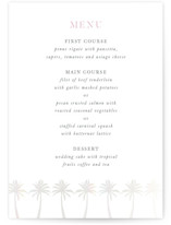 Sunset by the Sea Gloss-Press® Menus