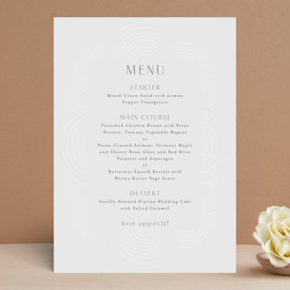 Sparkling Deco Gloss-Press® Menus