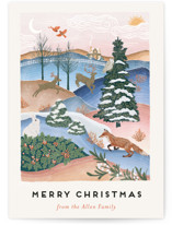 Winter Countryside Minted x The Met Holiday Cards