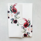 Sweepingly Floral | Set of 10 Floral Vellum Jackets Invitation Jackets and Overlays