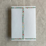 Still bloom floral printed vellum wrap for 5x7 card | pack of 10 Invitation Jackets and Overlays