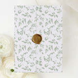 Sagely Irresistable  | Set of 10 Floral Vellum Jackets Invitation Jackets and Overlays