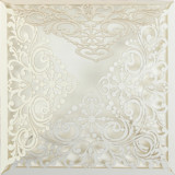 Custom Lace Laser Cut Square Elegant Cover  | Set of 10 | Envelopes Included Invitation Jackets and Overlays
