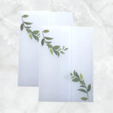 Forest Greenery Vellum Jacket (Set of 10) Invitation Jackets and Overlays