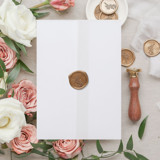 Vellum Jacket For 5 x 7 Invitations (set of 10) Invitation Jackets and Overlays