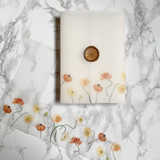 Row of Poppies Vellum Jacket (10 pack) Invitation Jackets and Overlays