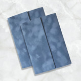 French Blue Velvet Jacket for 5 x 7 Invitations (Set of 10) Invitation Jackets and Overlays