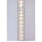 Silver Laser Cut Lace Covers | Set of 10 | Envelopes Included Invitation Jackets and Overlays