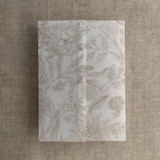 Maeve botany reindeer printed vellum wrap for 5x7 card  | pack of 10 Invitation Jackets and Overlays