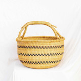 Kilika Check Check Basket Medium Decorative Storage