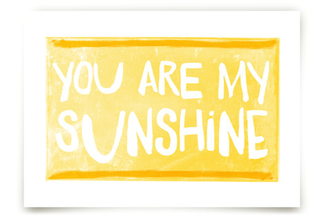 My Sunshine Love Children's Art Prints