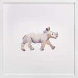 Baby Rhino Watercolor