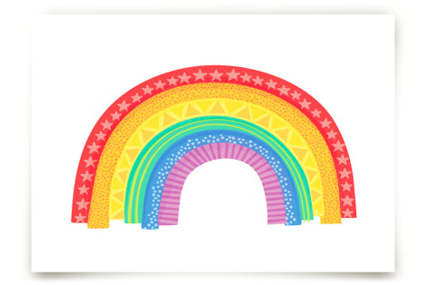 Rad Rainbow Children's Art Prints