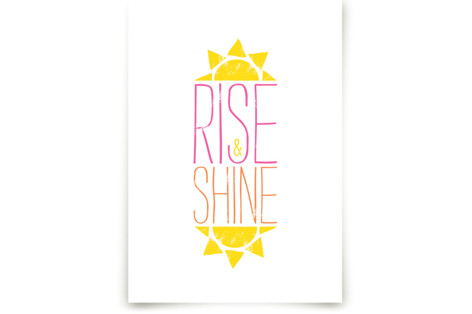 Good Morning Sunshine Children's Art Prints