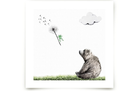 Chance of rain and random tornado Children's Art Prints