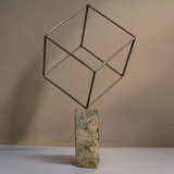 Single Cube Sculpture Original Sculpture