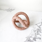 Infinity Sculpture-Peach Original Sculpture