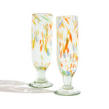 Confetti Champagne Glass Glassware