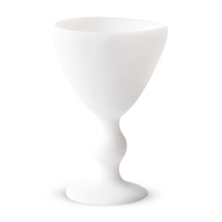 Pedestal Goblet White Glassware