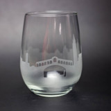 Venice, Italy Skyline Stemless Wine Glass Glassware