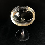 Engraved Champagne Coupe Glass Glassware