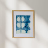 Indigo Echoes Original Textile Art