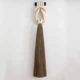 Forever Love Knot in Ivory Original Textile Art