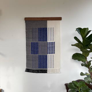 Clear Blue Original Textile Art