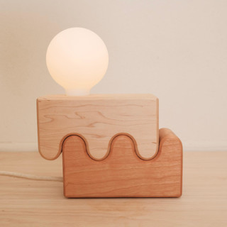 Canyon dimmable bedsides/table lamp (Pastel canyon) Table Lamps