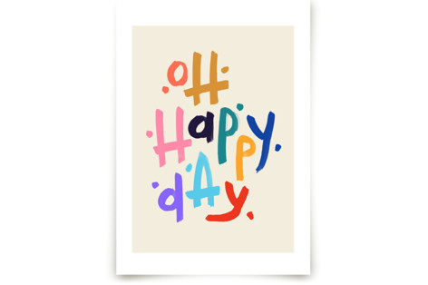 Oh Happy Day Print Fine Art Prints