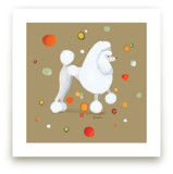 Poodle Confetti Dog by Tracy Ann