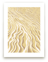 Flowing Sand Dunes by Daniela