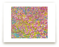 Pink Blossom Grove by Mariecor Agravante