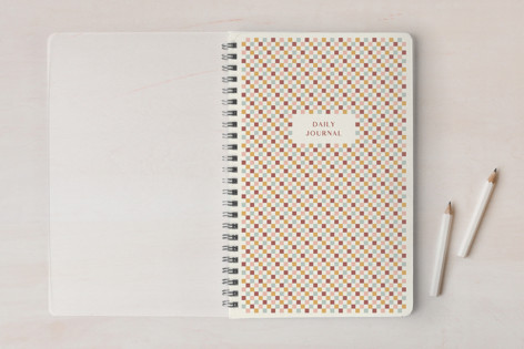 Checkerboard Frame Journal Notebook