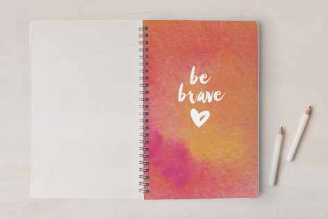 Be Brave Love Notebook