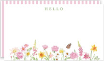 Spring Garden Mini Note Cards