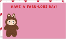 Fabu-lous Valentine Mini Note Cards