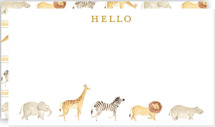 Menagerie Mini Note Cards