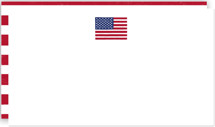 American Flag Mini Note Cards